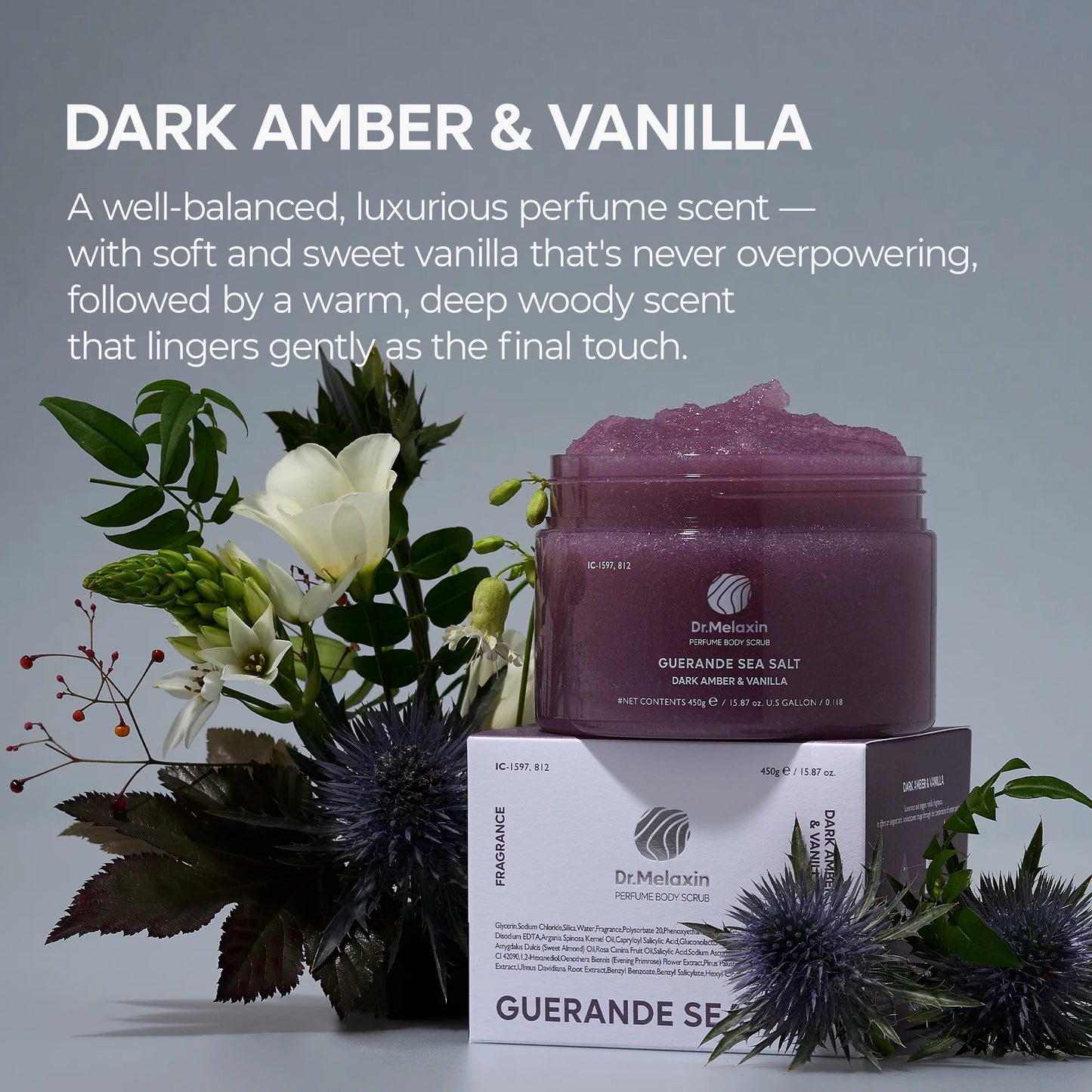 Guerande Sea Salt Perfume Body Scrub 2 types