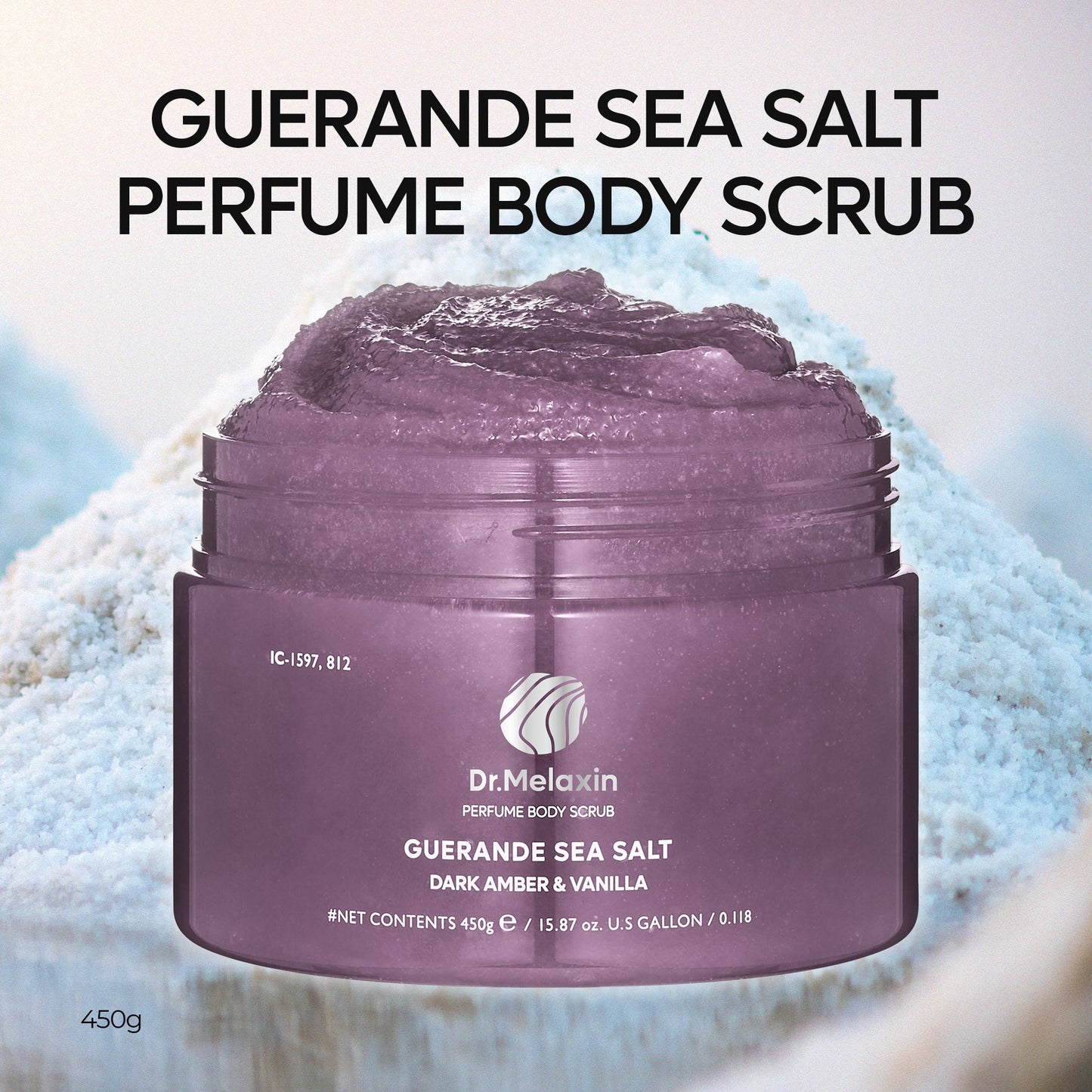 Guerande Sea Salt Perfume Body Scrub 2 types
