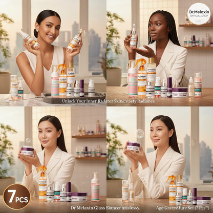 Dr Melaxin Glass Skincare Set (7pcs)
